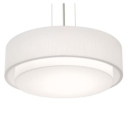 Afx Sanibel 18'' Pendant - Linen White Shade SAP1824MBSN-LW